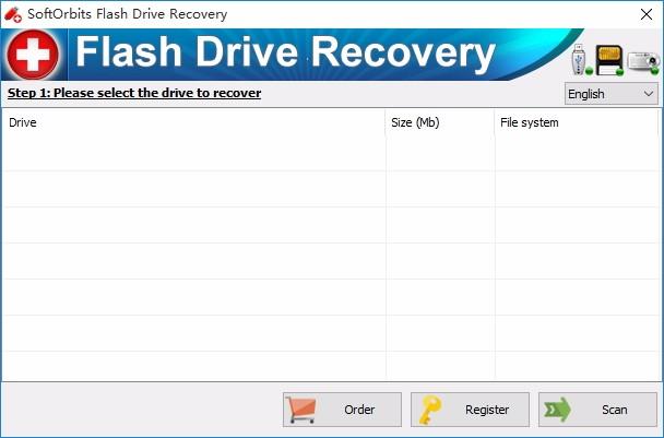 SoftOrbits Flash Drive Recovery下载,闪存驱动器恢复软件