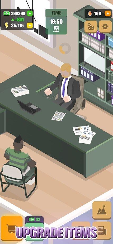 闲置律师事务所游戏下载,闲置律师事务所,经营游戏,放置游戏