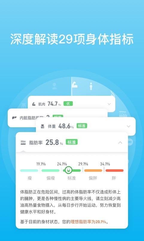 有品picooc智能体脂称app手机版下载,有品picooc,运动app,健身app,减肥app