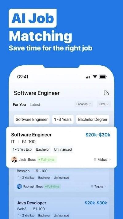 bossjob手机版下载,bossjob,招聘app,求职app